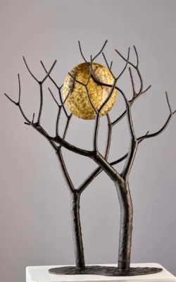 Winter Moonrise II by Michael Meszaros OAM