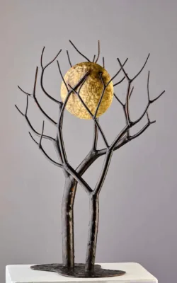 Winter Moonrise II by Michael Meszaros OAM