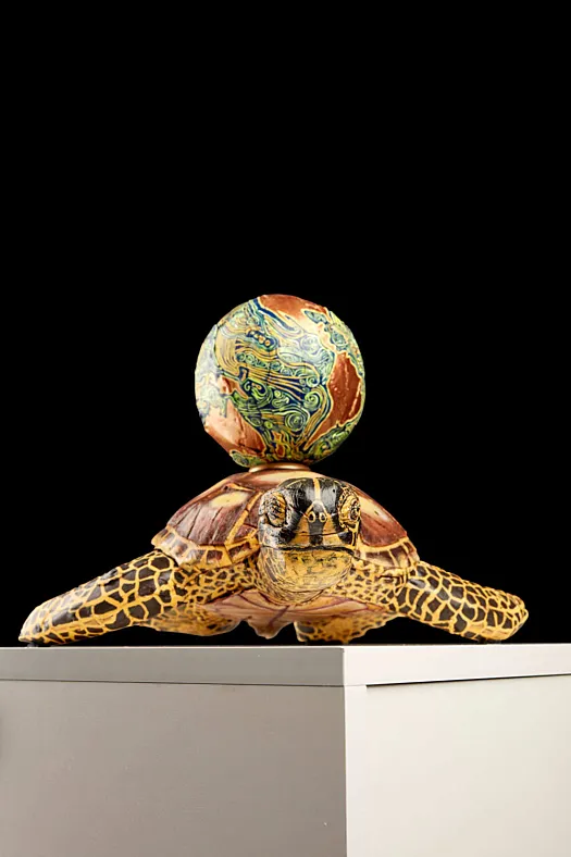 World Turtle by Sue Smales