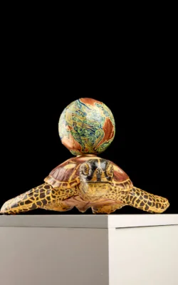 World Turtle by Sue Smales